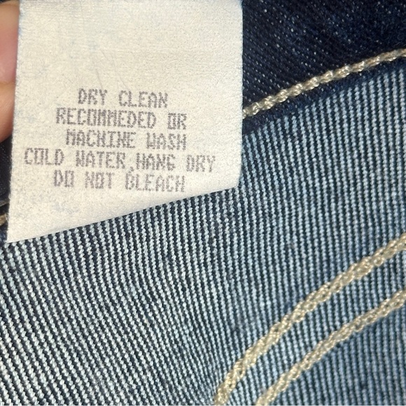 Paris Blues Y2K Dark Wash Bootcut Jeans Size 13 - Picture 5 of 11